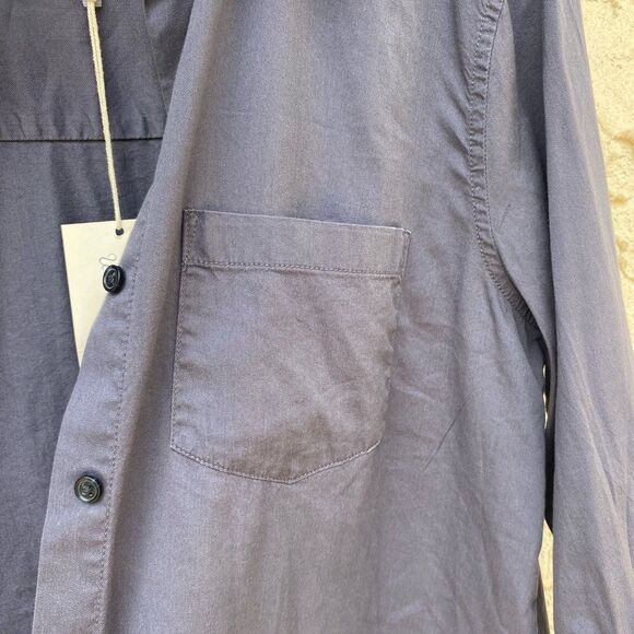NWT Universal Threads size small blue long sleeve button up cotton blend - Picture 6 of 6